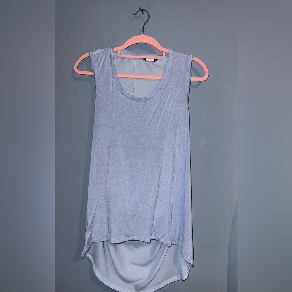 Fire Los Angeles Sky Blue Sleeveless Top